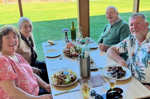 A wish comes true for Frances and John